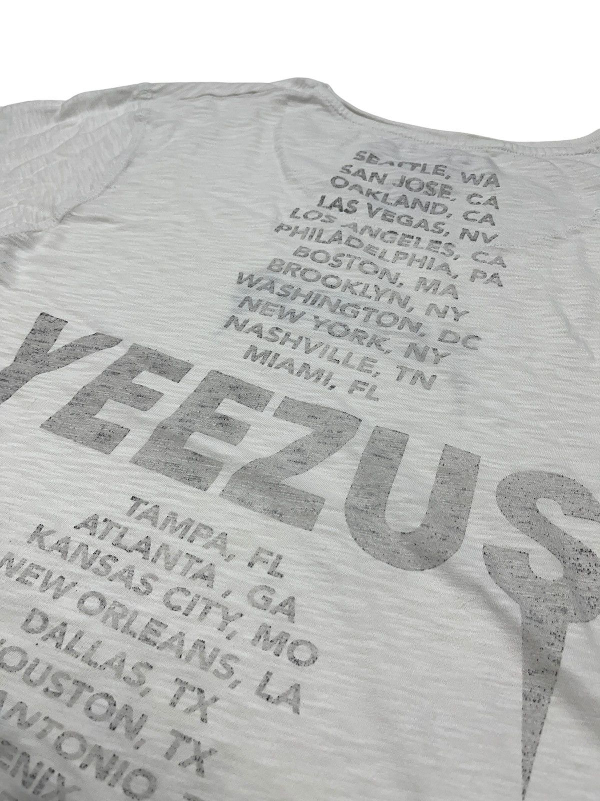 Kanye West × Rap Tees × Supply & Demand 2014 Yeezus Kanye West x Supply Demand Tour T-shirt Size US M / EU 48-50 / 2 - 8 Thumbnail