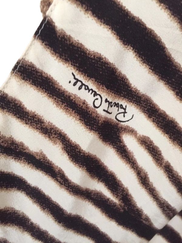 Just Cavalli Roberto Cavalli Zebra Print Silk Maxi Dress, 1990s Size M / US 6-8 / IT 42-44 - 3 Thumbnail