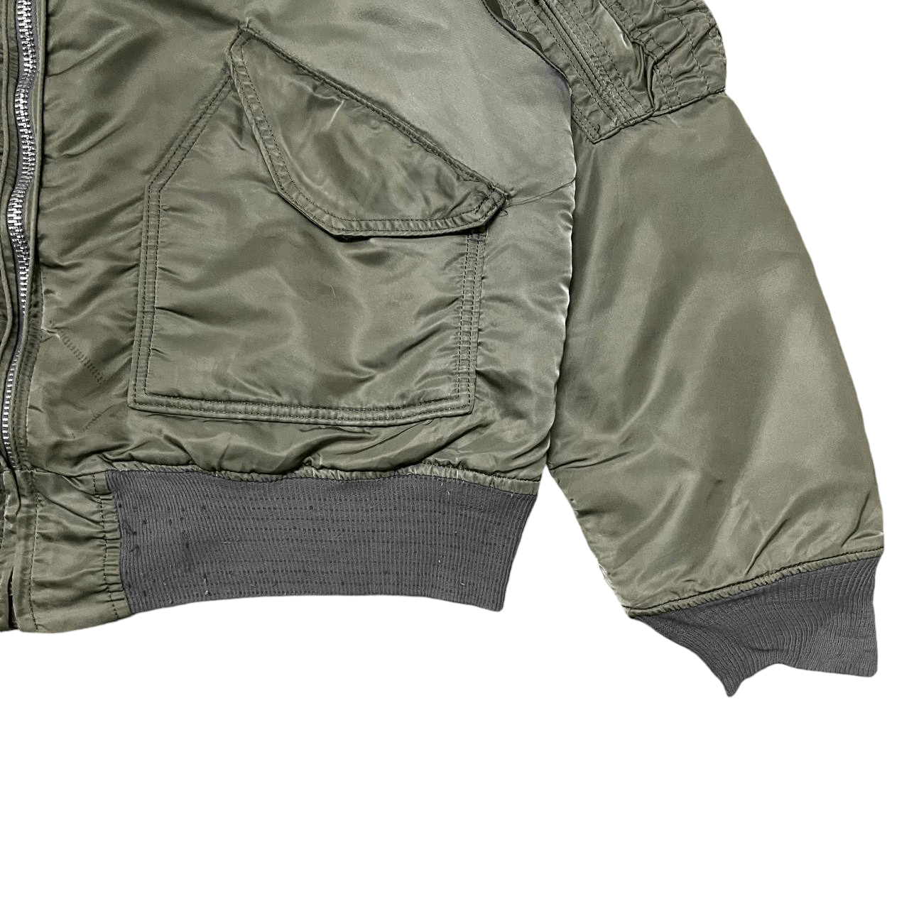 Alpha Industries Vintage Alpha Industries CWU-45/P Bomber Jacket Size US XL / EU 56 / 4 - 4 Thumbnail