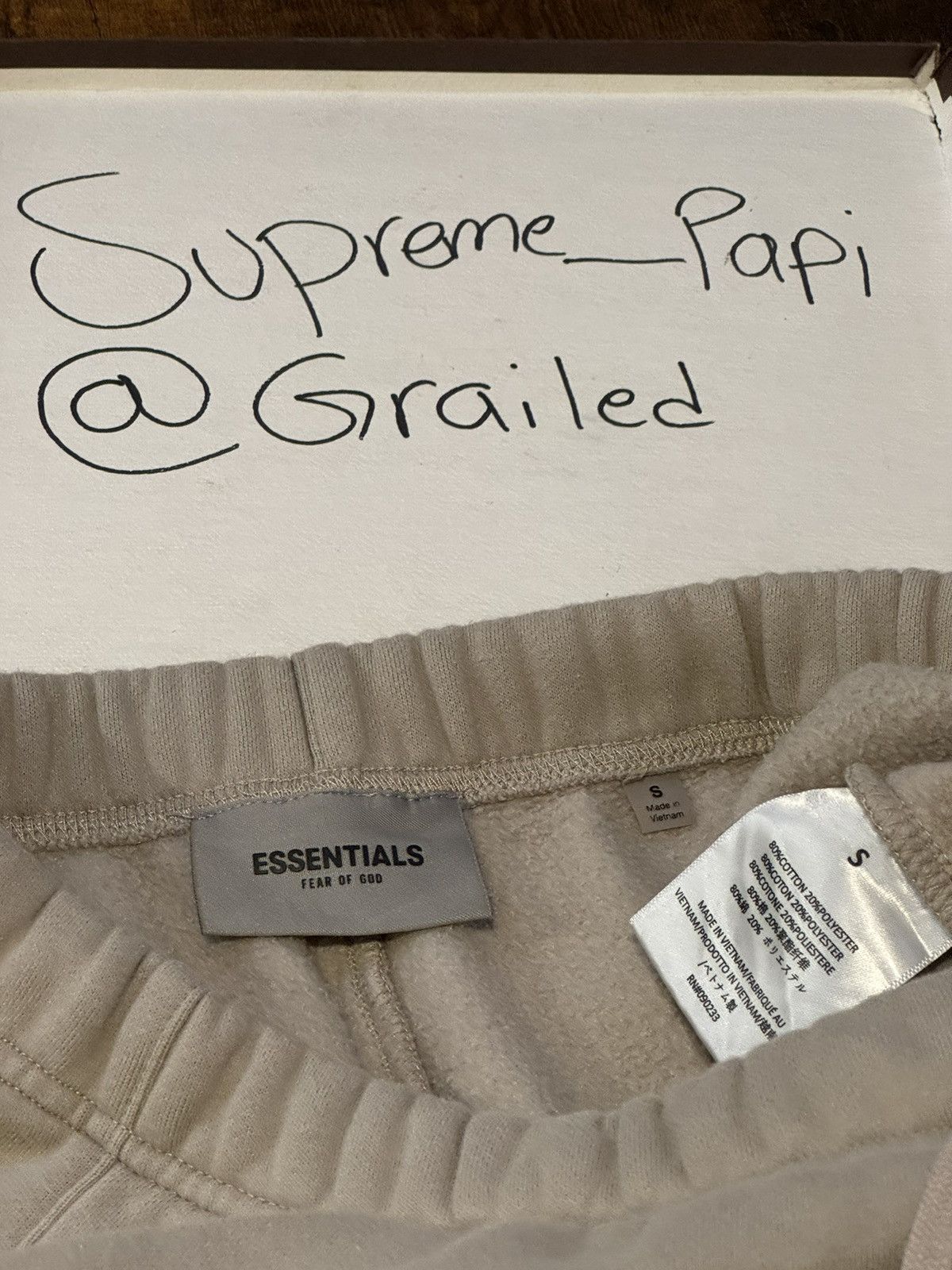 Fear of God Fear of God Essentials 3M Sweatpants SZ Small String 🔥 Size US 32 / EU 48 - 15 Thumbnail