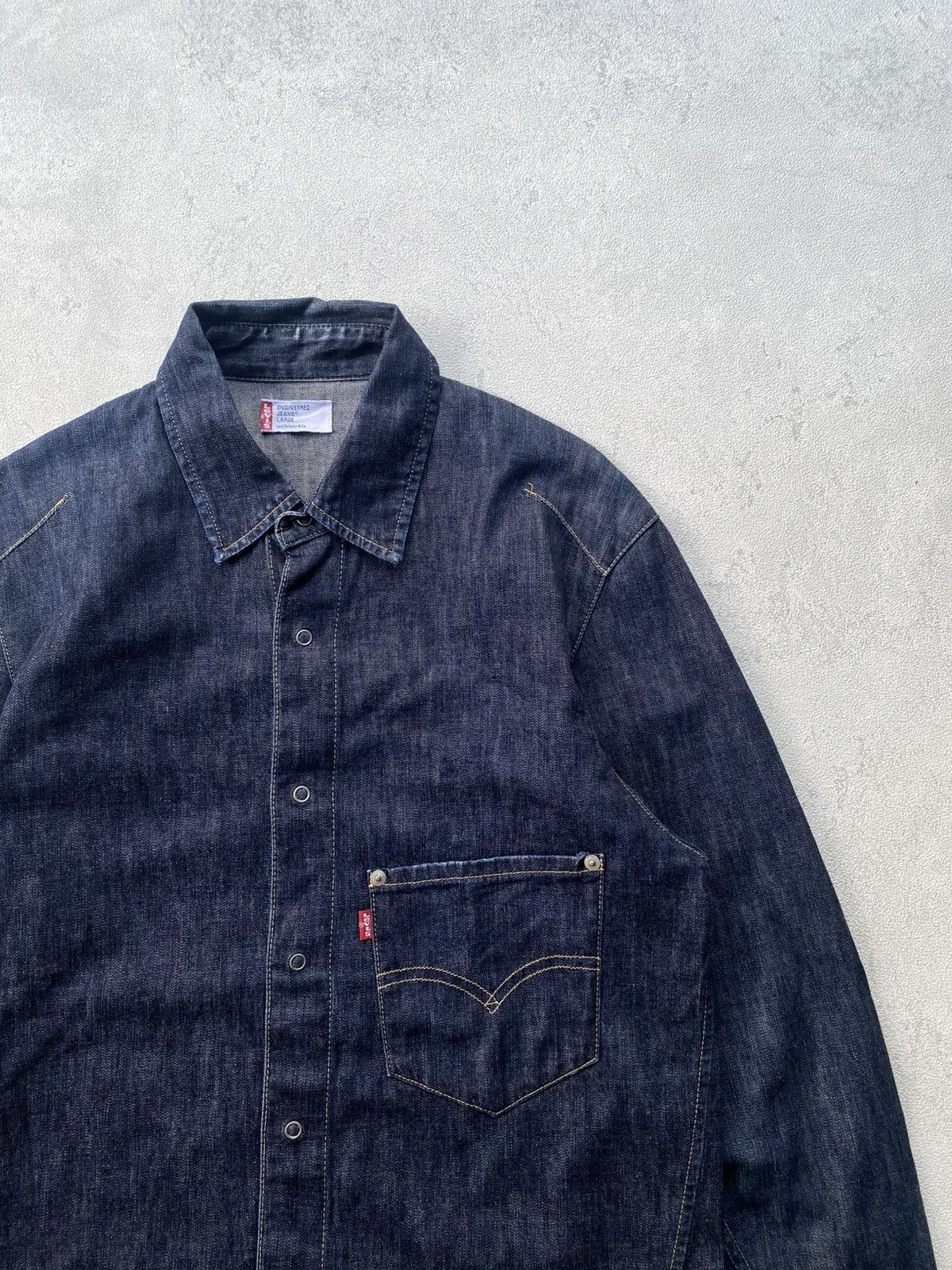 Levi's Vintage levis Engineered denim button up Size US L / EU 52-54 / 3 - 4 Thumbnail