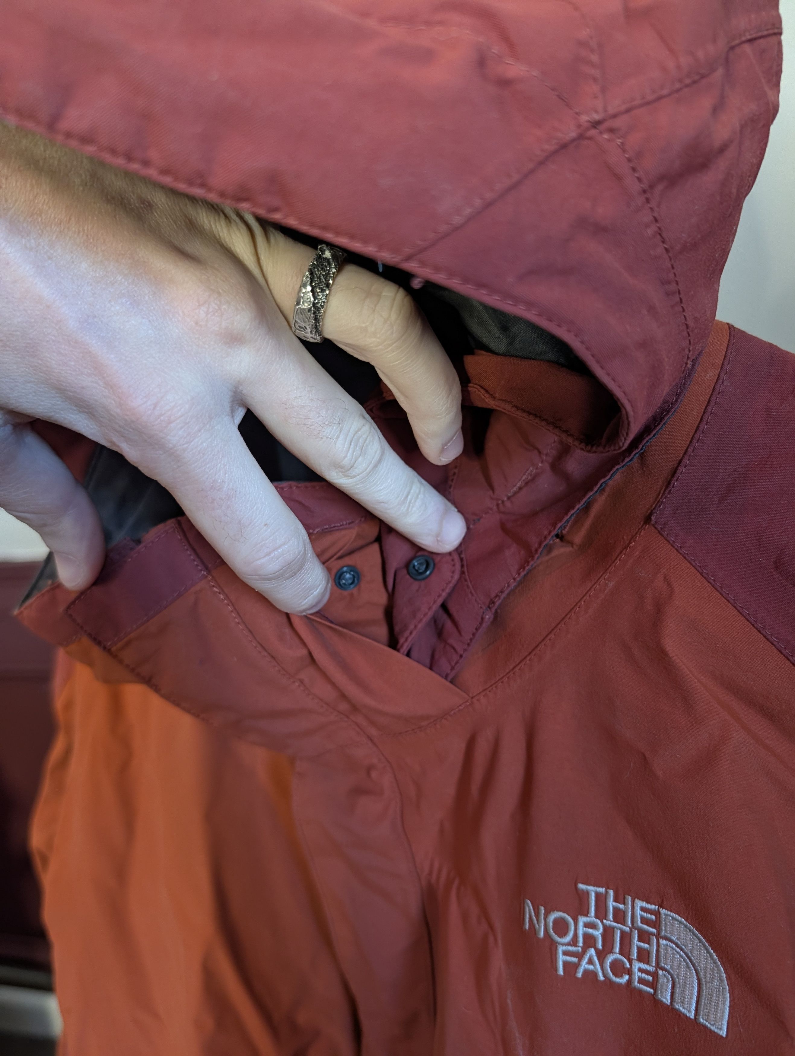 The North Face GORE TEX Orange 2005 Zip-Up Parka Coat Nylon Shell Size US XL / EU 56 / 4 - 14 Thumbnail