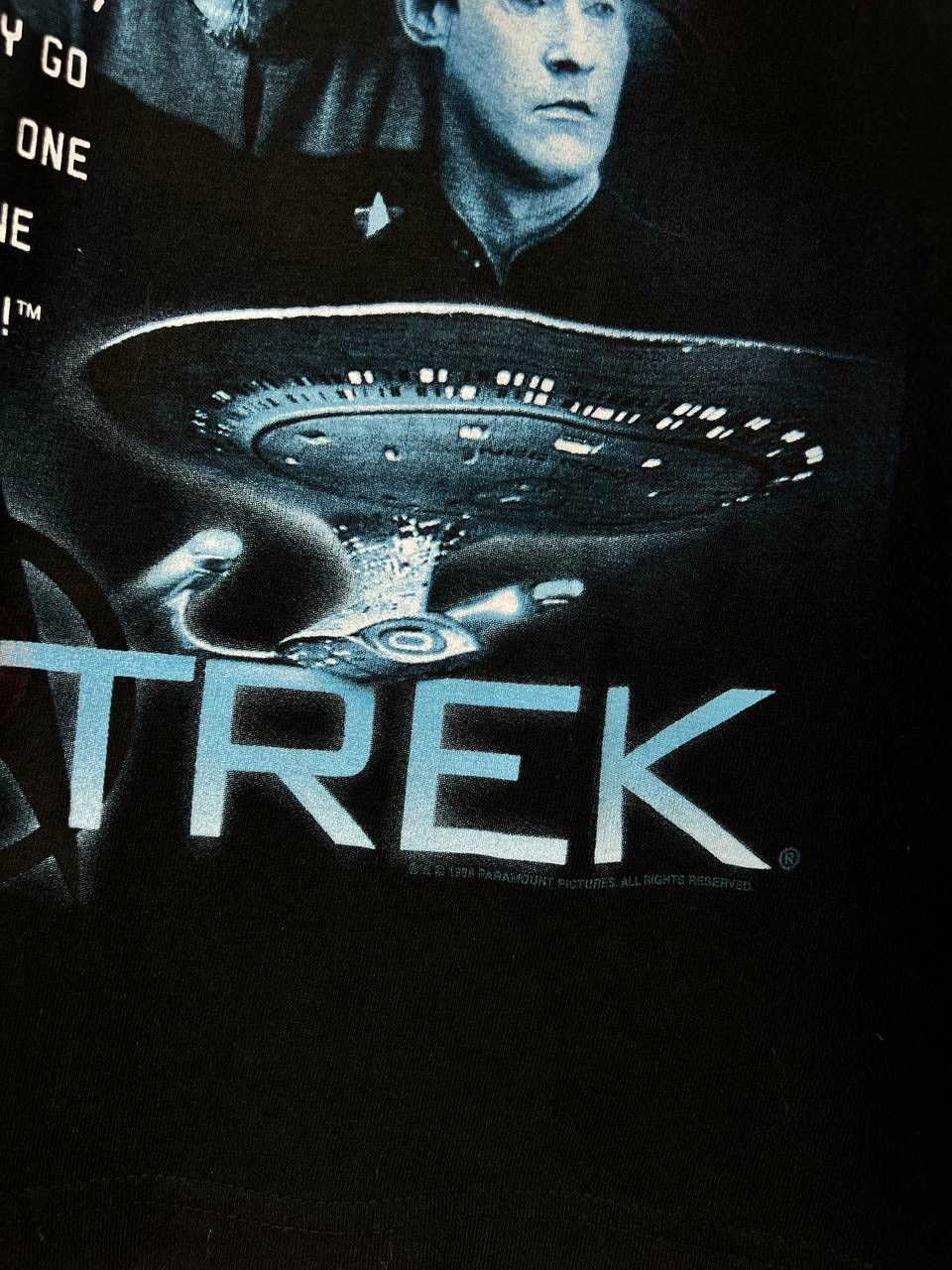 Vintage Star Trek 1998 movie vintage t-shirts size M Size US M / EU 48-50 / 2 - 4 Thumbnail
