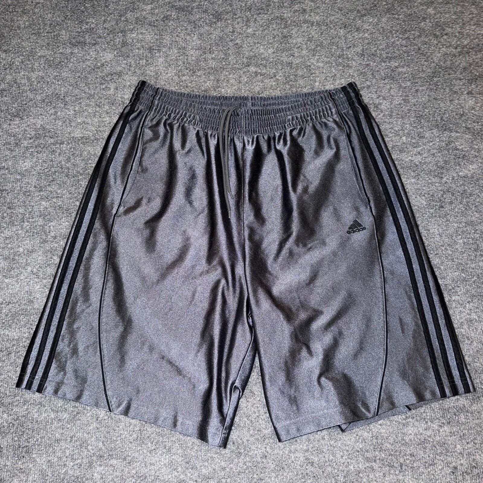 Adidas Adidas Rare Shiny Grey Dazzle Hoop Shorts Mens XL Size US 36 / EU 52 - 1 Thumbnail