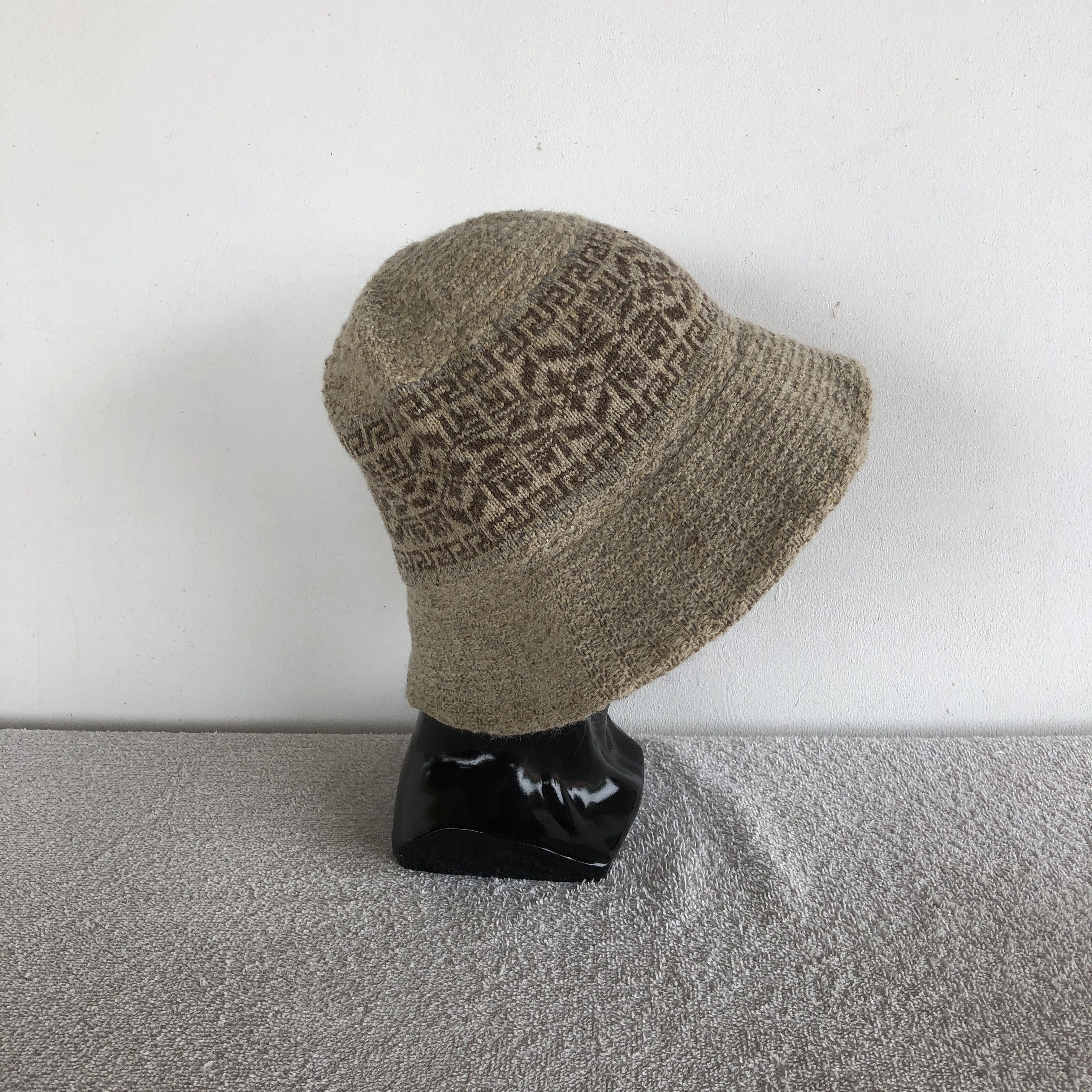 Japanese Brand Vintage 90s Marylia Hats Knit Crochet Beanie Snow Caps Size ONE SIZE - 3 Thumbnail