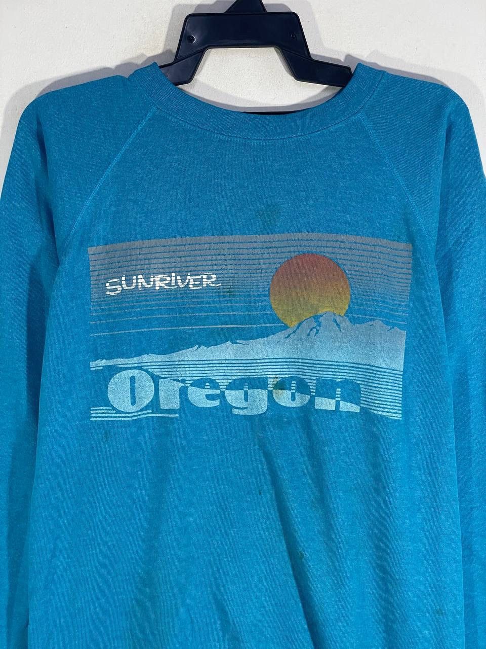 Other Vintage 80s oregon sunriver sweatshirt jumper pullover Size US XL / EU 56 / 4 - 4 Thumbnail
