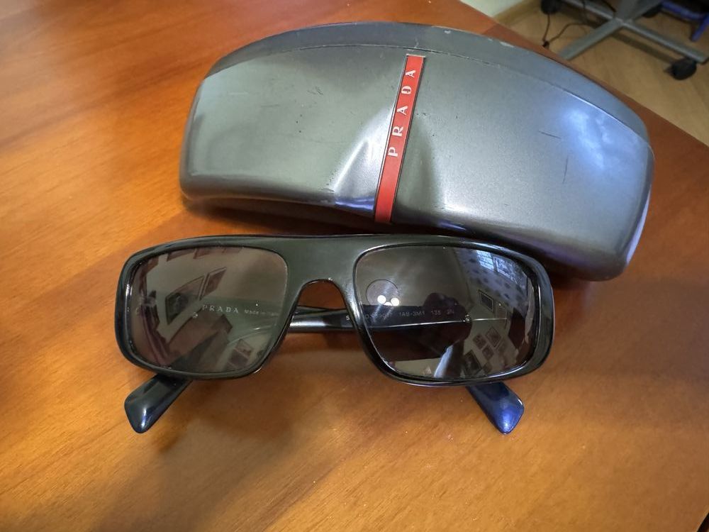Prada Prada Linea Rossa SPR 03O Sunglasses Size ONE SIZE - 1 Thumbnail