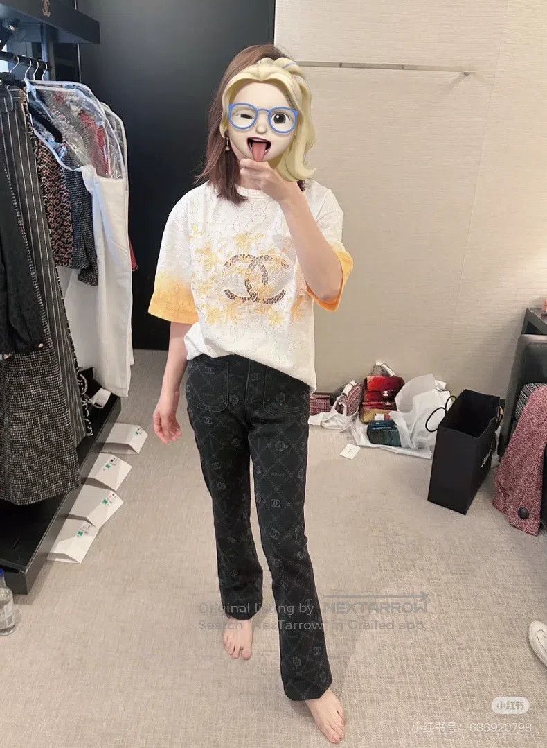 Chanel Chanel 23A Handicraft Workshop Series White Orange Gradien Size XS / US 0-2 / IT 36-38 - 9 Thumbnail