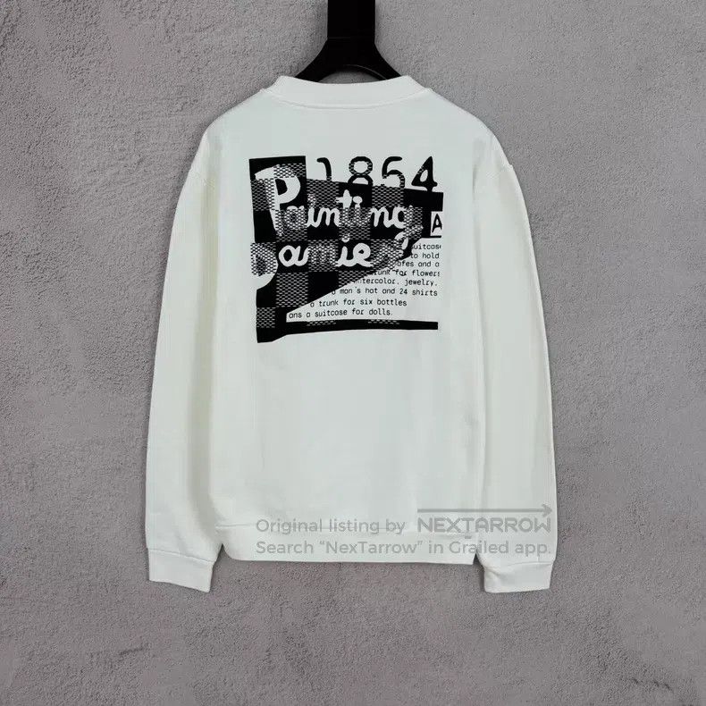 Louis Vuitton Louis Vuitton Graffiti alphabet checkerboard pullover swea Size US XXL / EU 58 / 5 - 2 Thumbnail