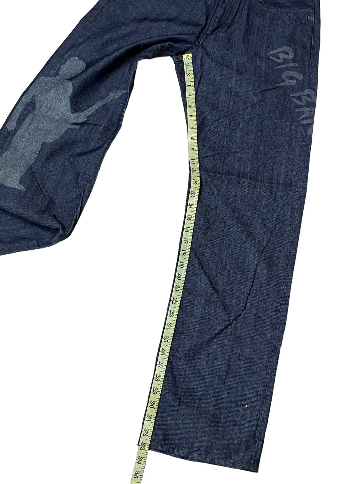 Japanese Brand UNIQLO JEAN X BIG BANG KOREAN K-POP JEANS Size US 30 / EU 46 - 13 Thumbnail