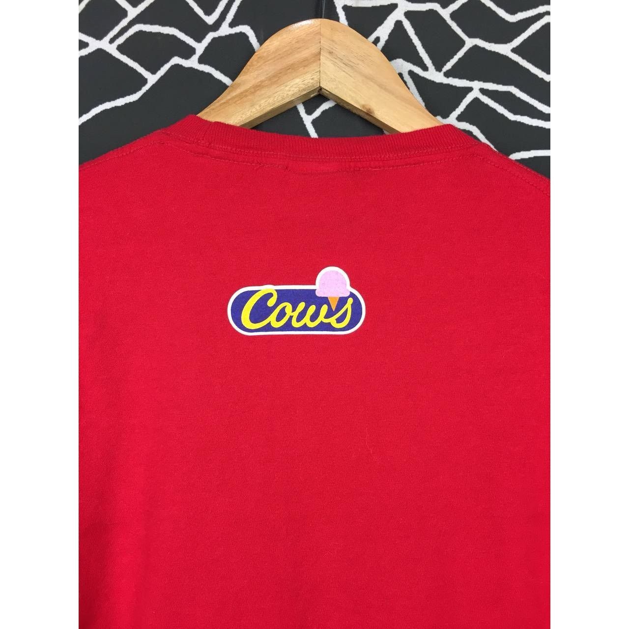 Vintage Vtg Cows Creamery Ice Cream Hockey Team Moo Promo Tee Size US M / EU 48-50 / 2 - 6 Thumbnail