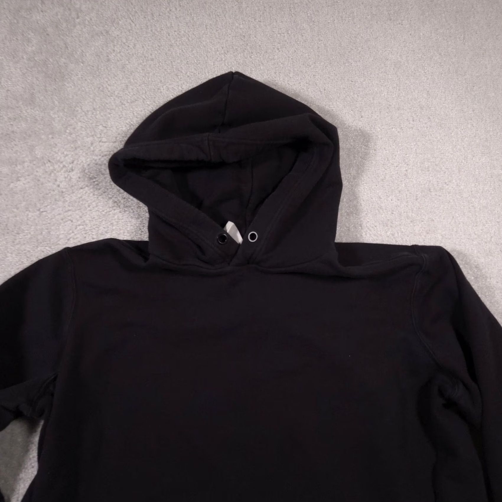 Athleta Athleta Hoodie Womens Medium Black Long Tunic Sweatshirt Side Slit Pullover Size M / US 6-8 / IT 42-44 - 3 Thumbnail