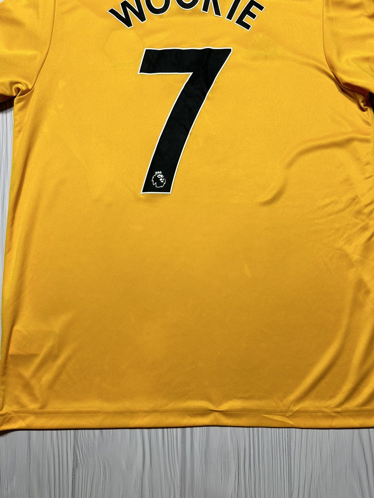 Adidas 7 WOOKIE Wolverhampton 2018/19 Adidas Soccer Jersey Size L Size US L / EU 52-54 / 3 - 14 Thumbnail