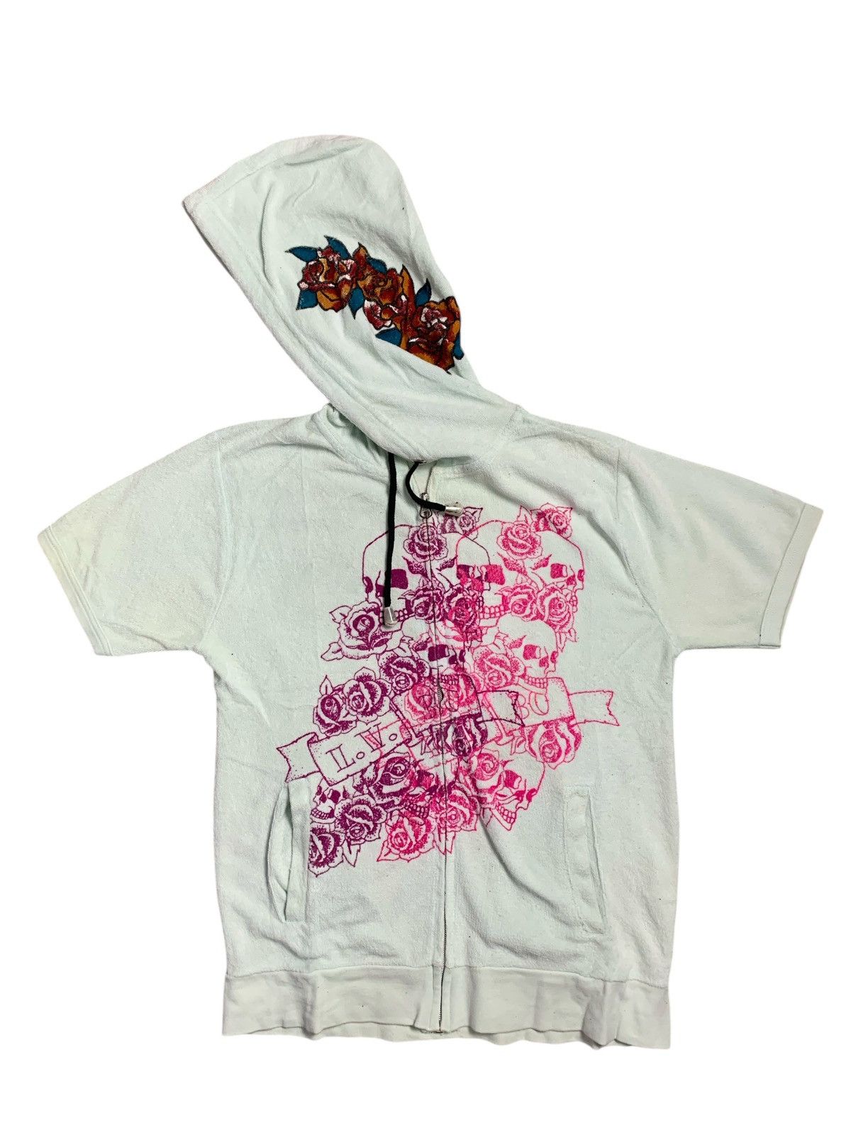 If Six Was Nine WONDER WALL SMOKE SKULL POEM ZIP HOODIE LIKE A VELVET LGB Size US S / EU 44-46 / 1 - 5 Thumbnail