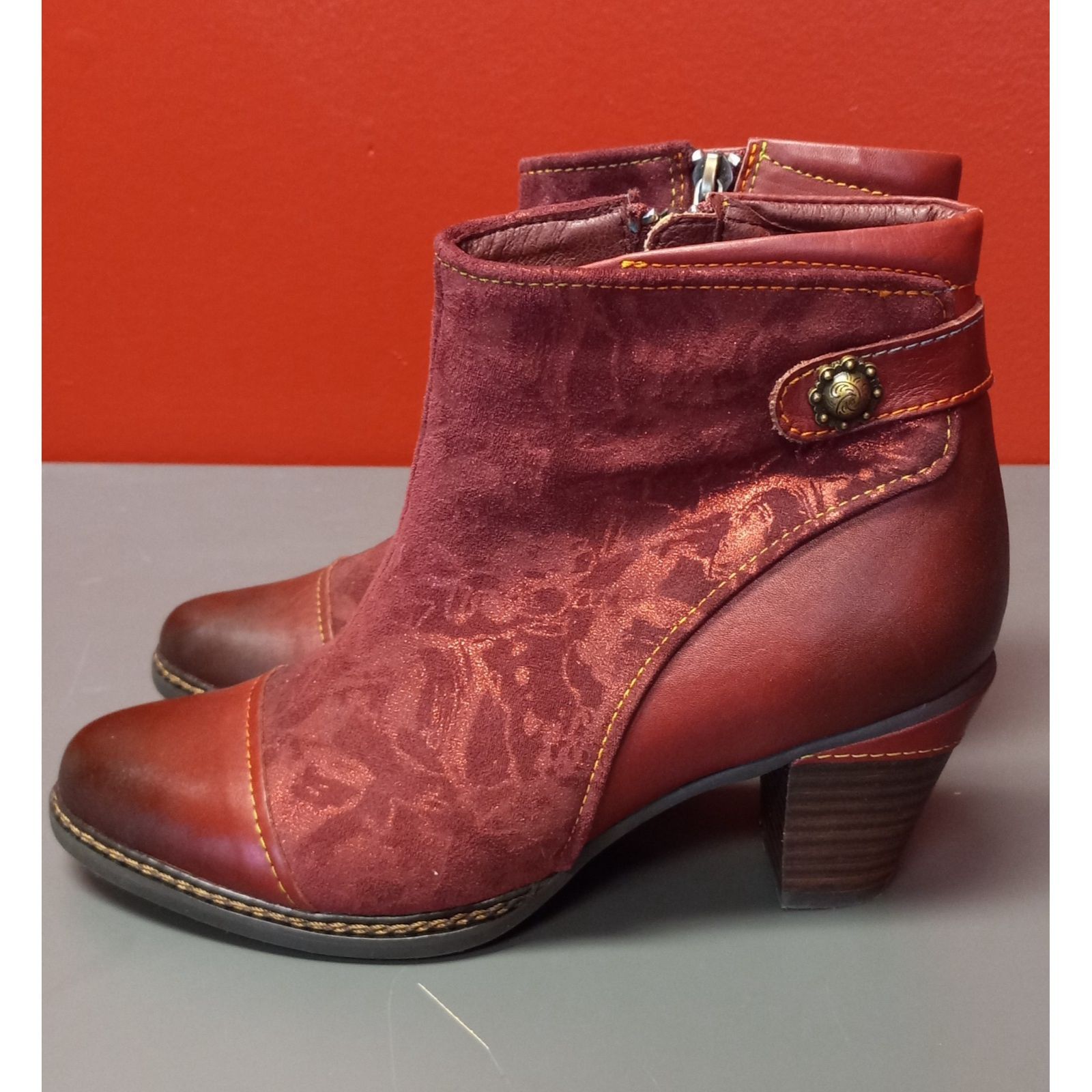 Other Spring Step L'Artiste Women's Socute Ankle Boot Size 6.5 Size US 6.5 / IT 36.5 - 2 Thumbnail
