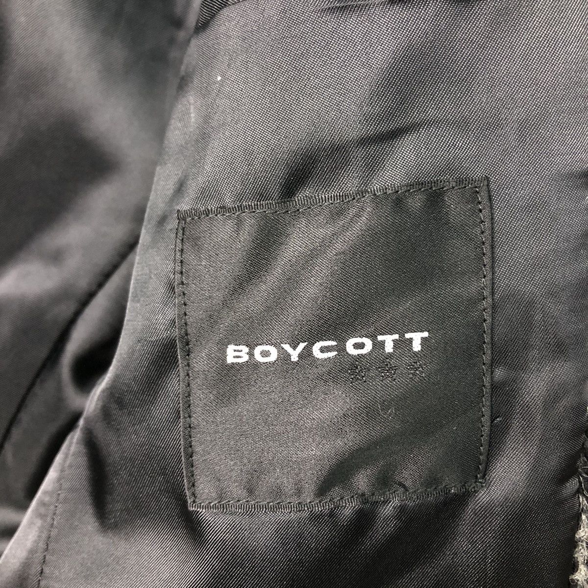 Japanese Brand 📌Vintage Knit Work Chore Jacket Boycott Issey Miyake Size US M / EU 48-50 / 2 - 18 Thumbnail