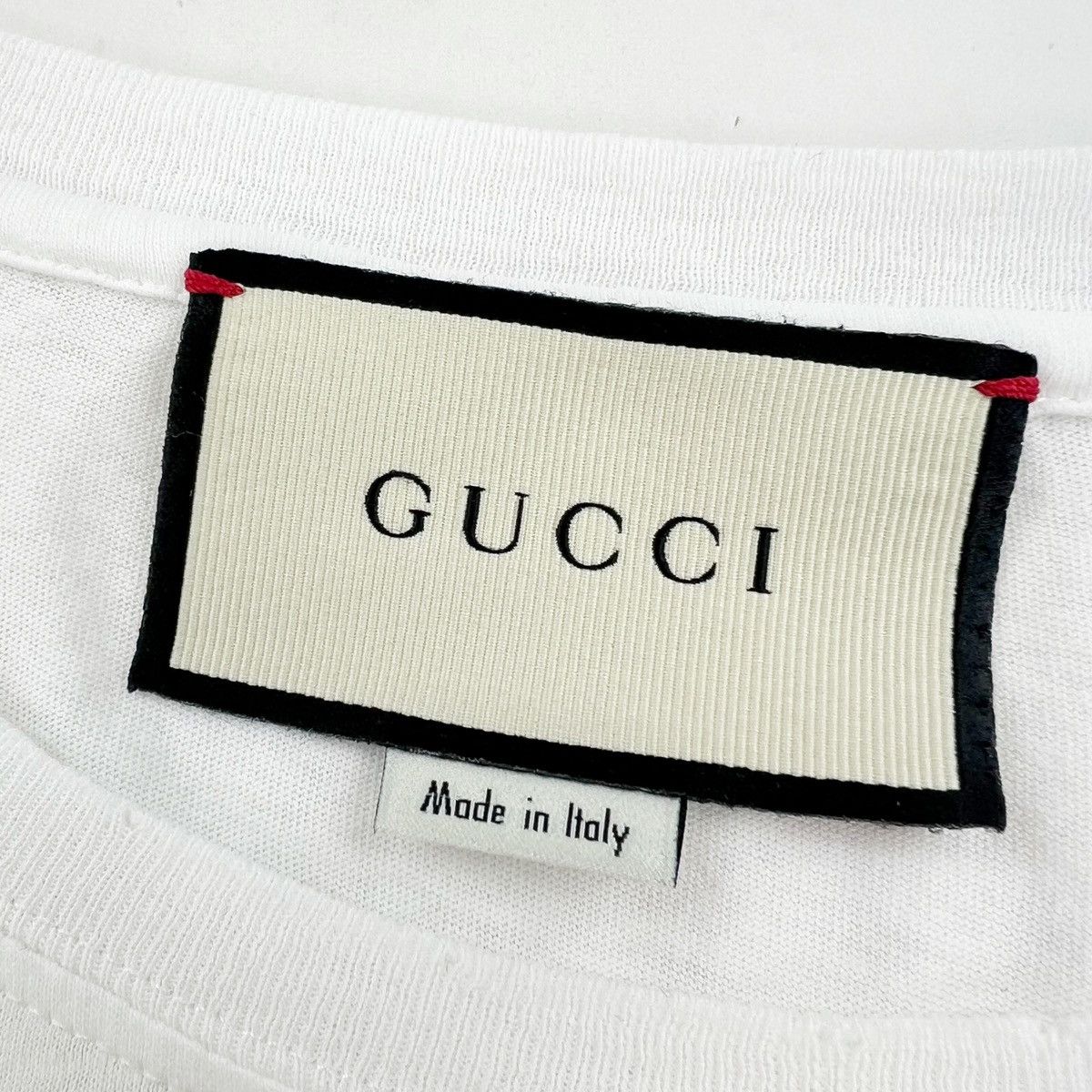 Gucci Gucci Printed Logo White T Shirt Size US XS / EU 42 / 0 - 4 Thumbnail