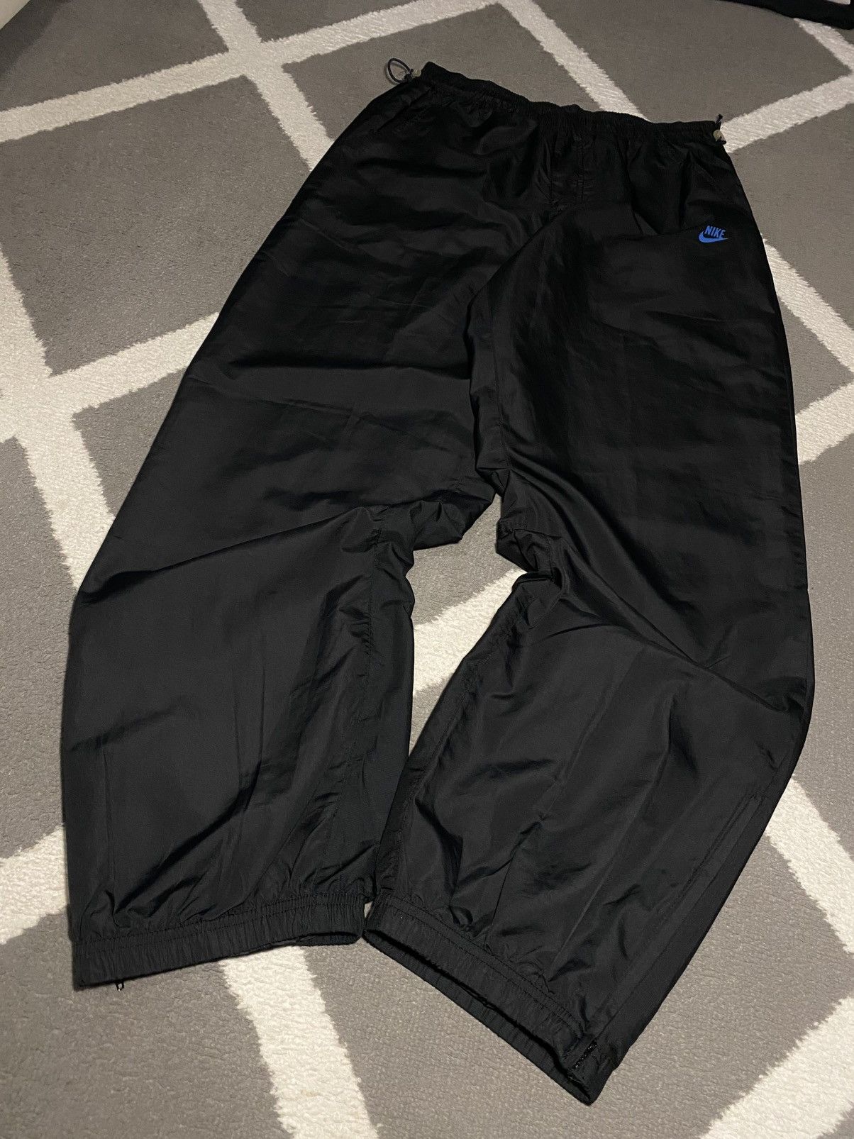 Nike Vintage 00’s Nike Air Max baggy Track Pants Shox TN Nocta Size US 34 / EU 50 - 2 Thumbnail