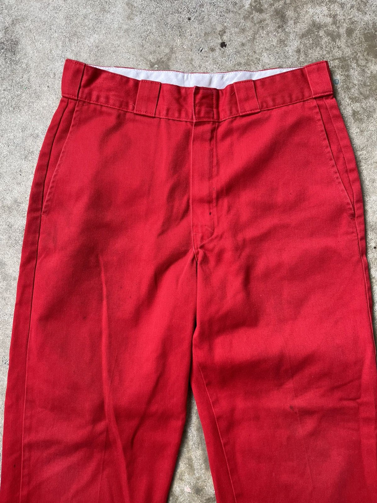 Dickies Rare Vintage Red Dickies Pants Size US 30 / EU 46 - 4 Thumbnail