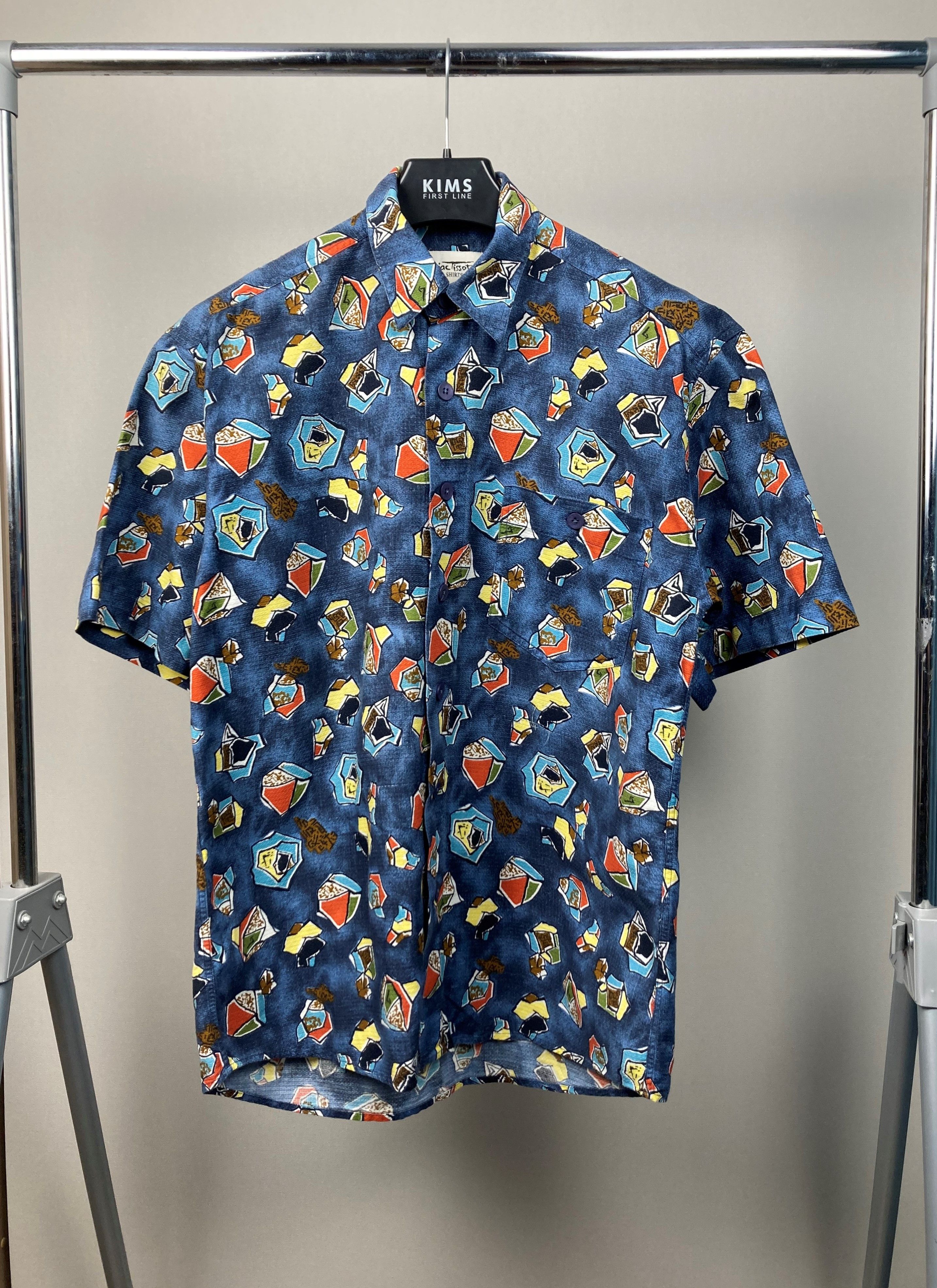 Tissot 1990s Jac Tissot Shirts Vintage Abstract Avant Garde Pattern Size US M / EU 48-50 / 2 - 1 Thumbnail