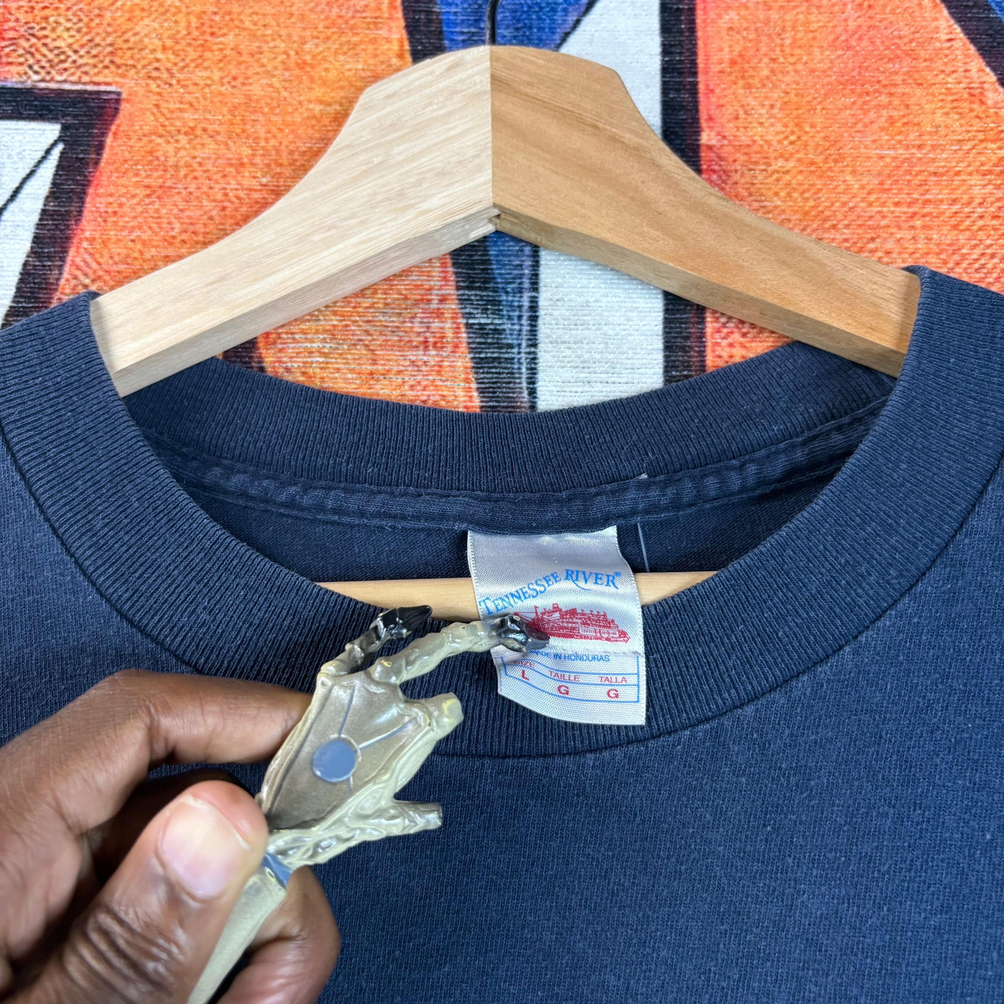Vintage Y2K "It's all fun & games until the cops show up." Tee Size Size US L / EU 52-54 / 3 - 2 Thumbnail