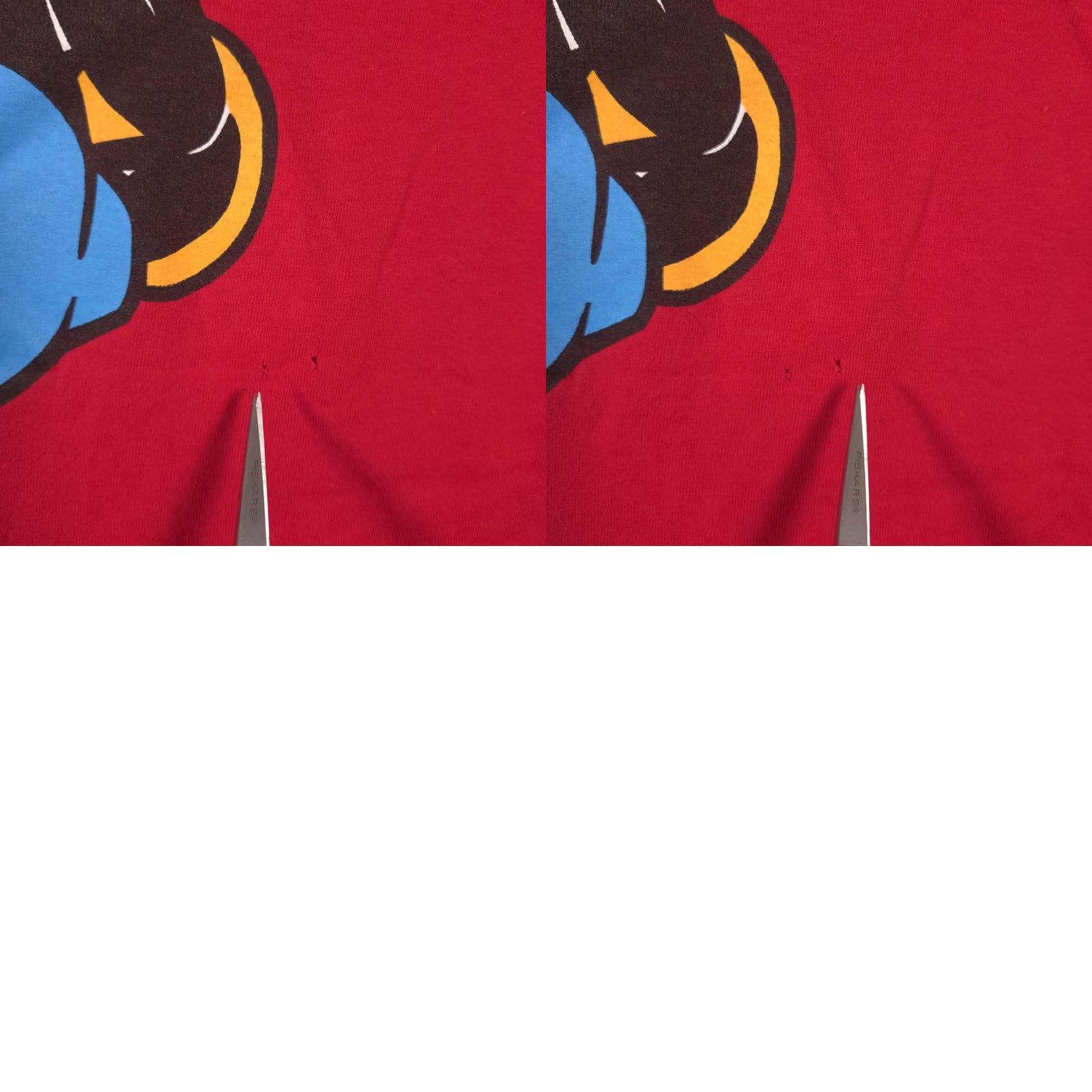 Mickey & Co. VINTAGE Mickey & Co Shirt Mens Large Red Mickey Mouse Tee Double Sided 90s Size US L / EU 52-54 / 3 - 10 Thumbnail
