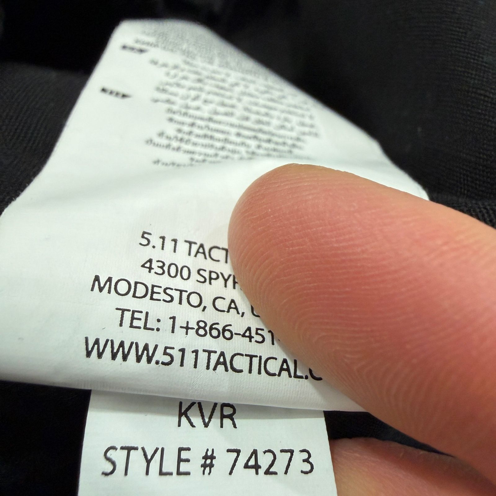5.11 5.11 Tactical Ripstop Cargo Pant Men's 38x30 (Fits 38x26) Size US 38 / EU 54 - 5 Thumbnail