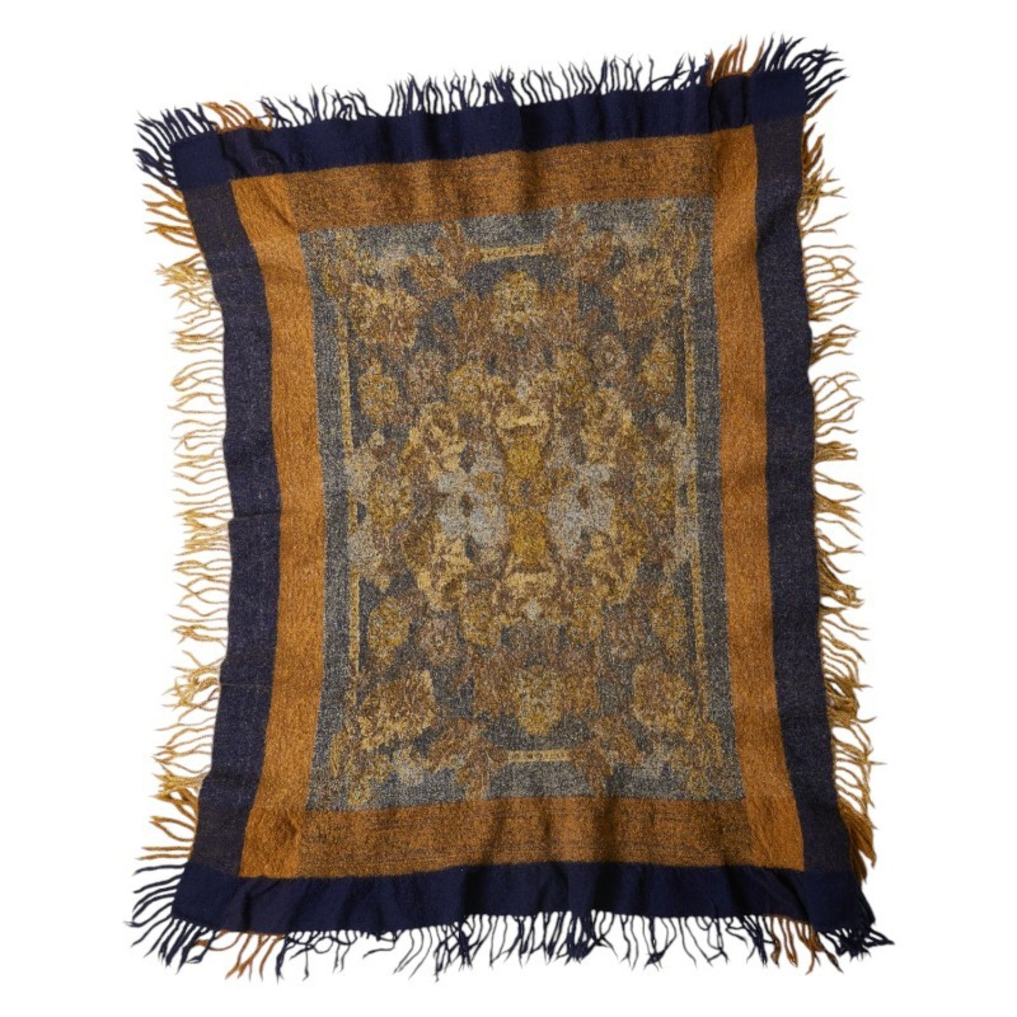 Dior Christian Dior Dior Stole Shawl Multicolor Wool Women's Size ONE SIZE - 1 Thumbnail