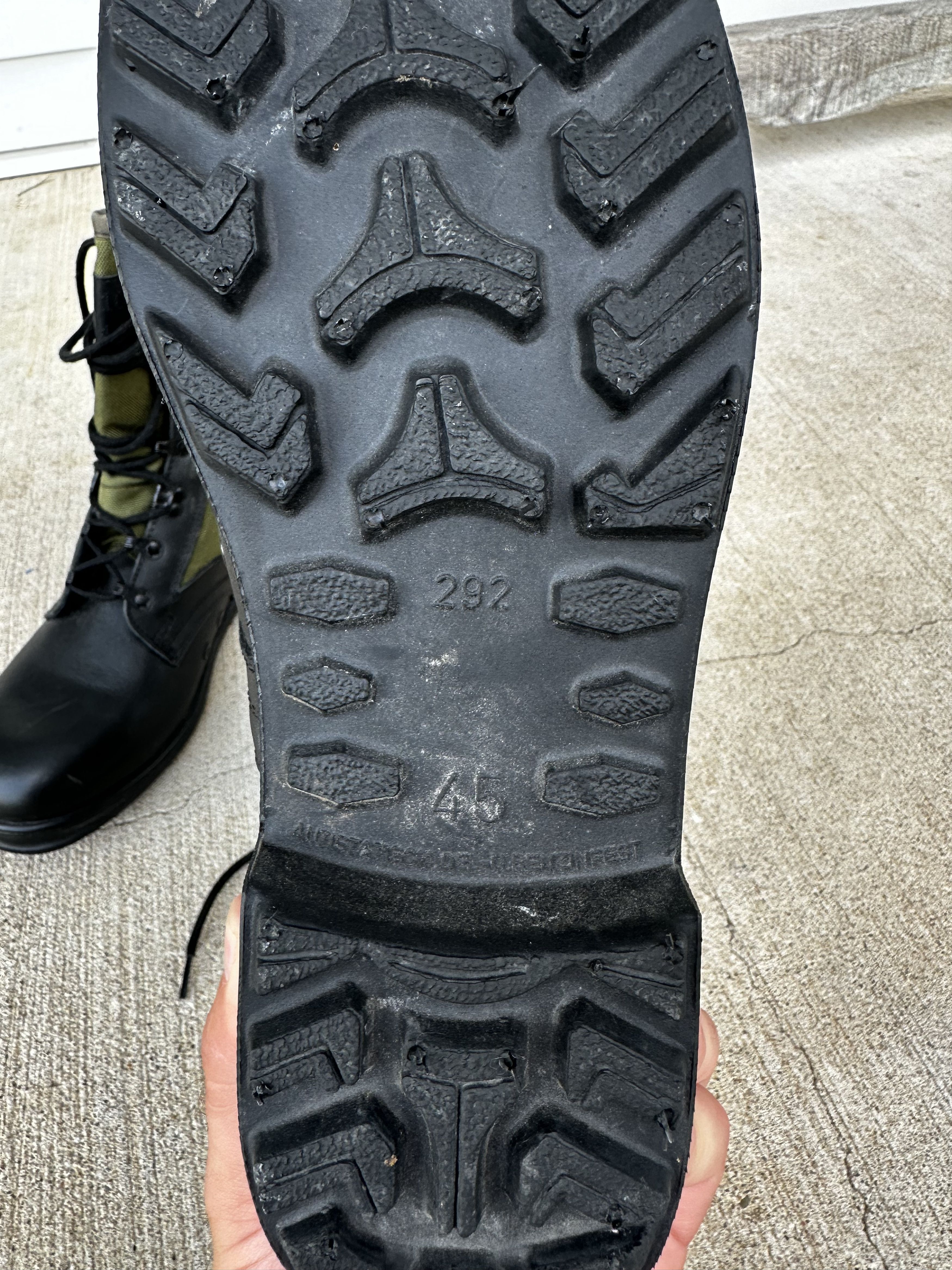 Other German army jungle boots Size US 12 / EU 45 - 3 Thumbnail
