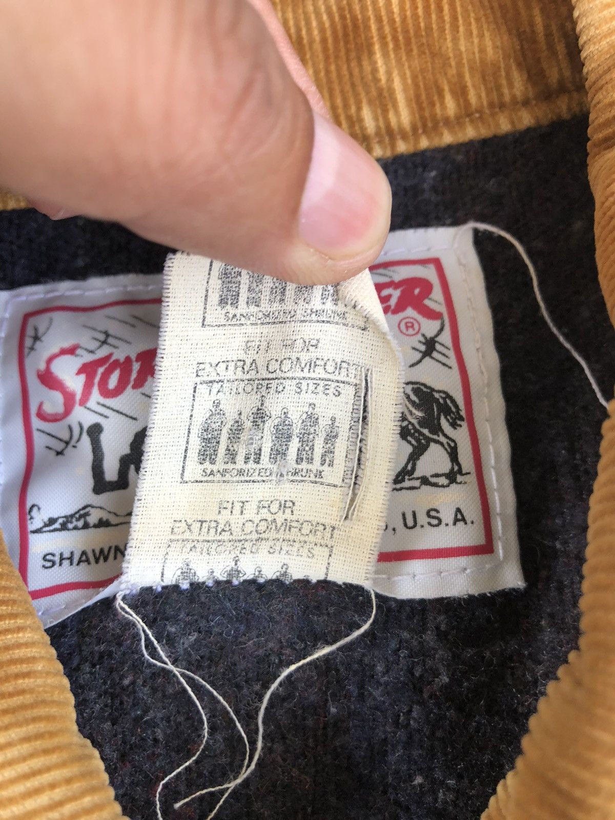 Lee Vintage 70s Lee Storm Rider Blanked Lined Denim Jacket Size US M / EU 48-50 / 2 - 21 Thumbnail