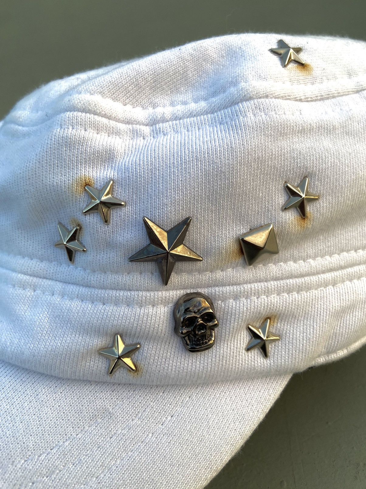If Six Was Nine 2000s star & button studded ifsixwasnine patrol hat Size ONE SIZE - 3 Thumbnail
