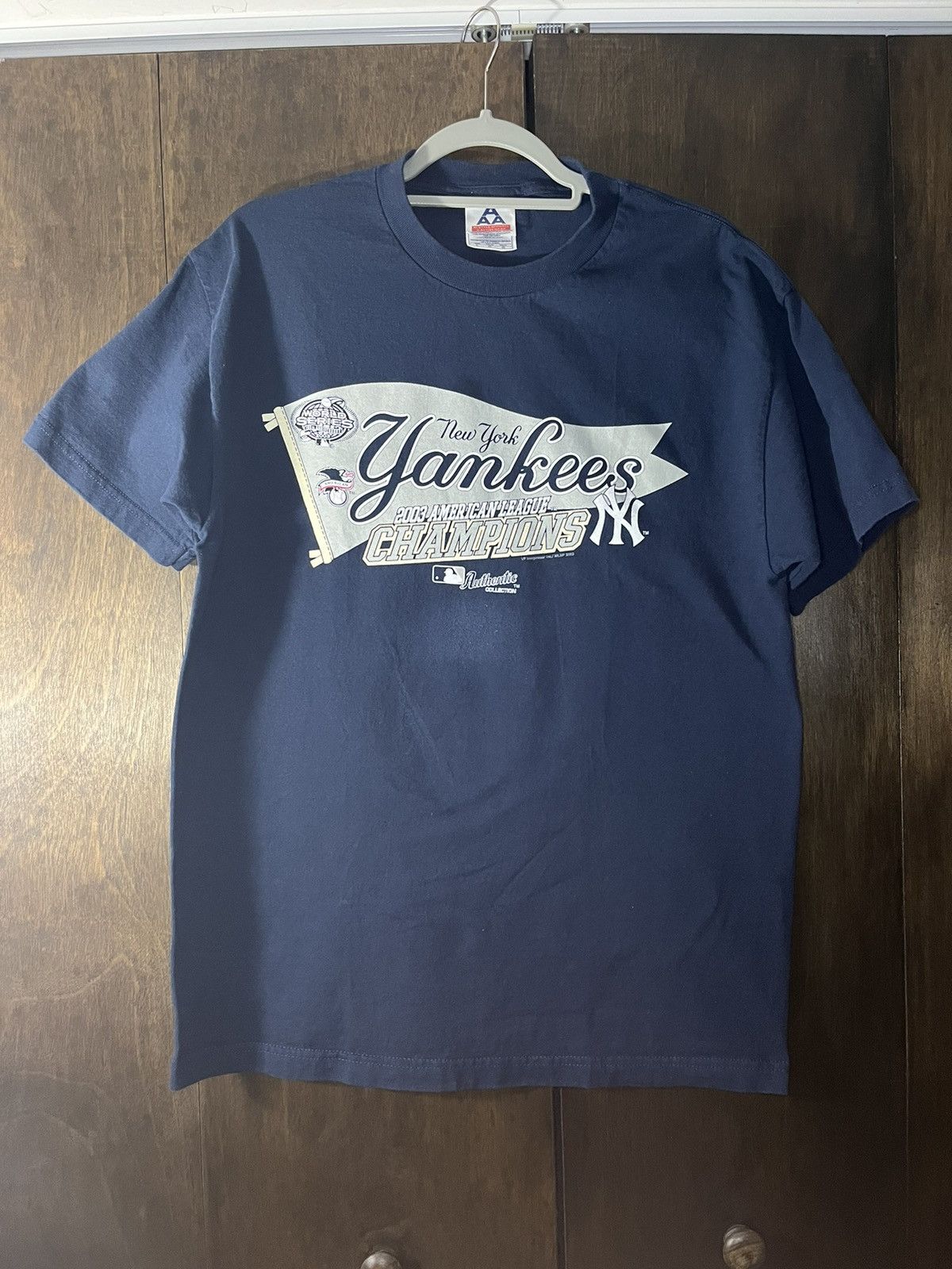 Vintage Vintage Yankees Championship Tshirt Size US L / EU 52-54 / 3 - 1 Thumbnail