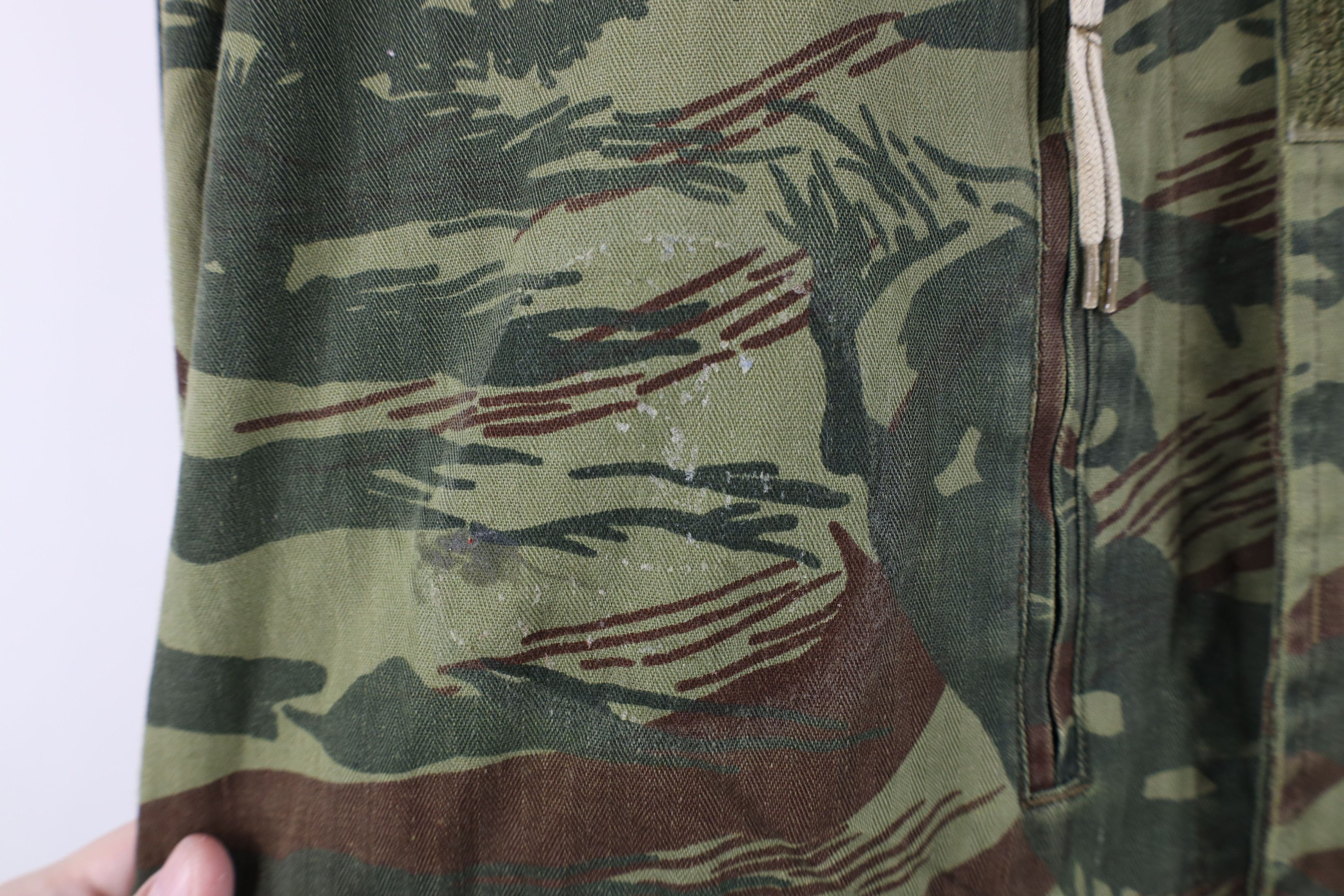 Vintage Vintage 80s 90s French Military Twill Camouflage Jacket Size US L / EU 52-54 / 3 - 6 Thumbnail