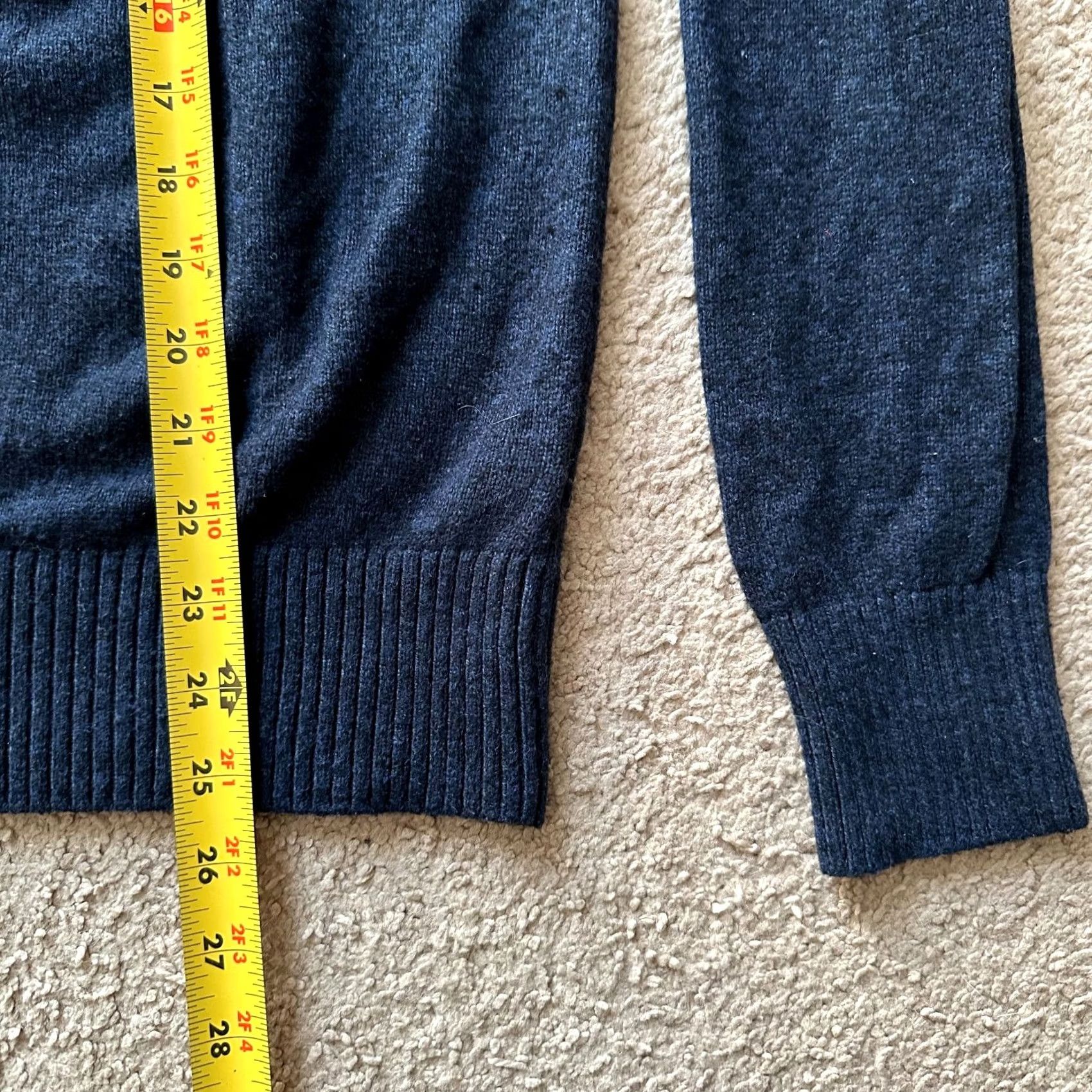 Banana Republic Banana Republic Sweater Mens Medium Crewneck Pullover Blue Wool Blend Size US M / EU 48-50 / 2 - 7 Thumbnail