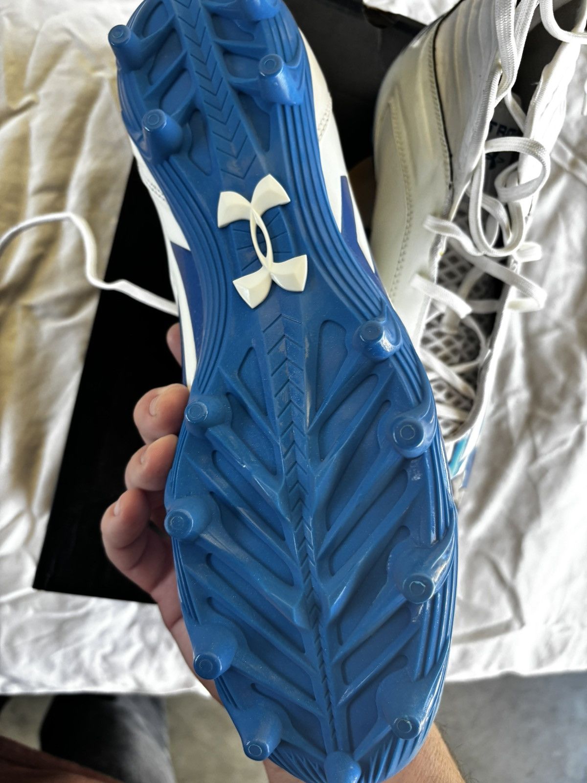 Under Armour Under armour cleats Tm nitro mid size 13 new Size US 13 / EU 46 - 3 Thumbnail