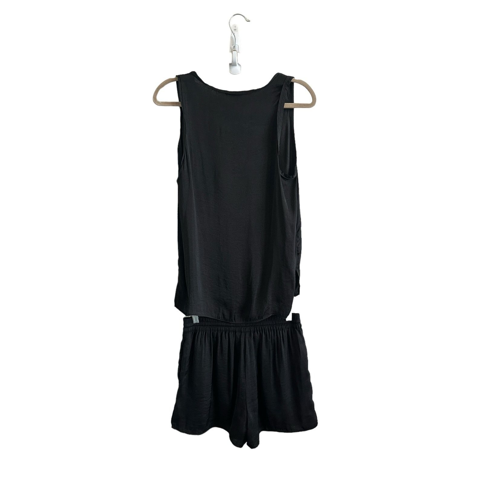 Other Naked Zebra Sleeveless Black Tank Drawstring Shorts Set - M Size 30" / US 8 / IT 44 - 8 Thumbnail