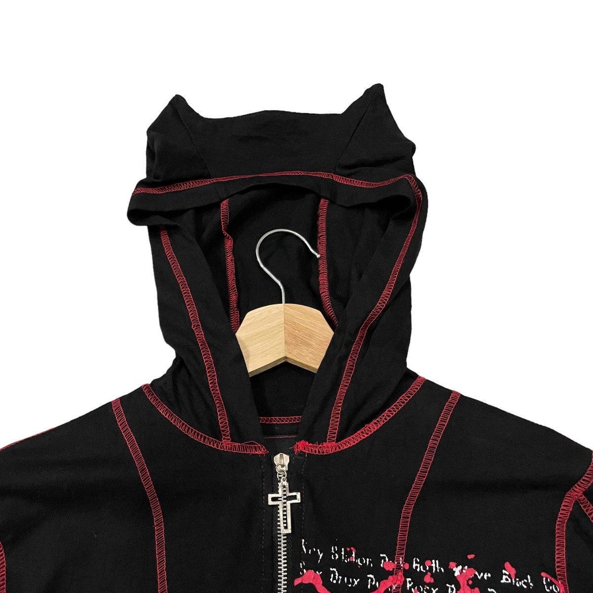 If Six Was Nine Reach Keystation Bondage Punk Seditionaries Bunny Hoodie Size S / US 4 / IT 40 - 7 Thumbnail