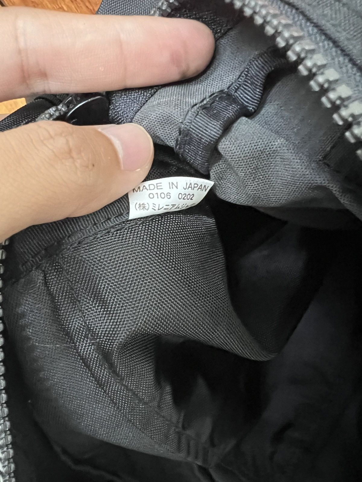 Yohji Yamamoto Ysaccs Yohji Yamamoto Black 2 Ways Backpack Sling Bag Size ONE SIZE - 8 Thumbnail