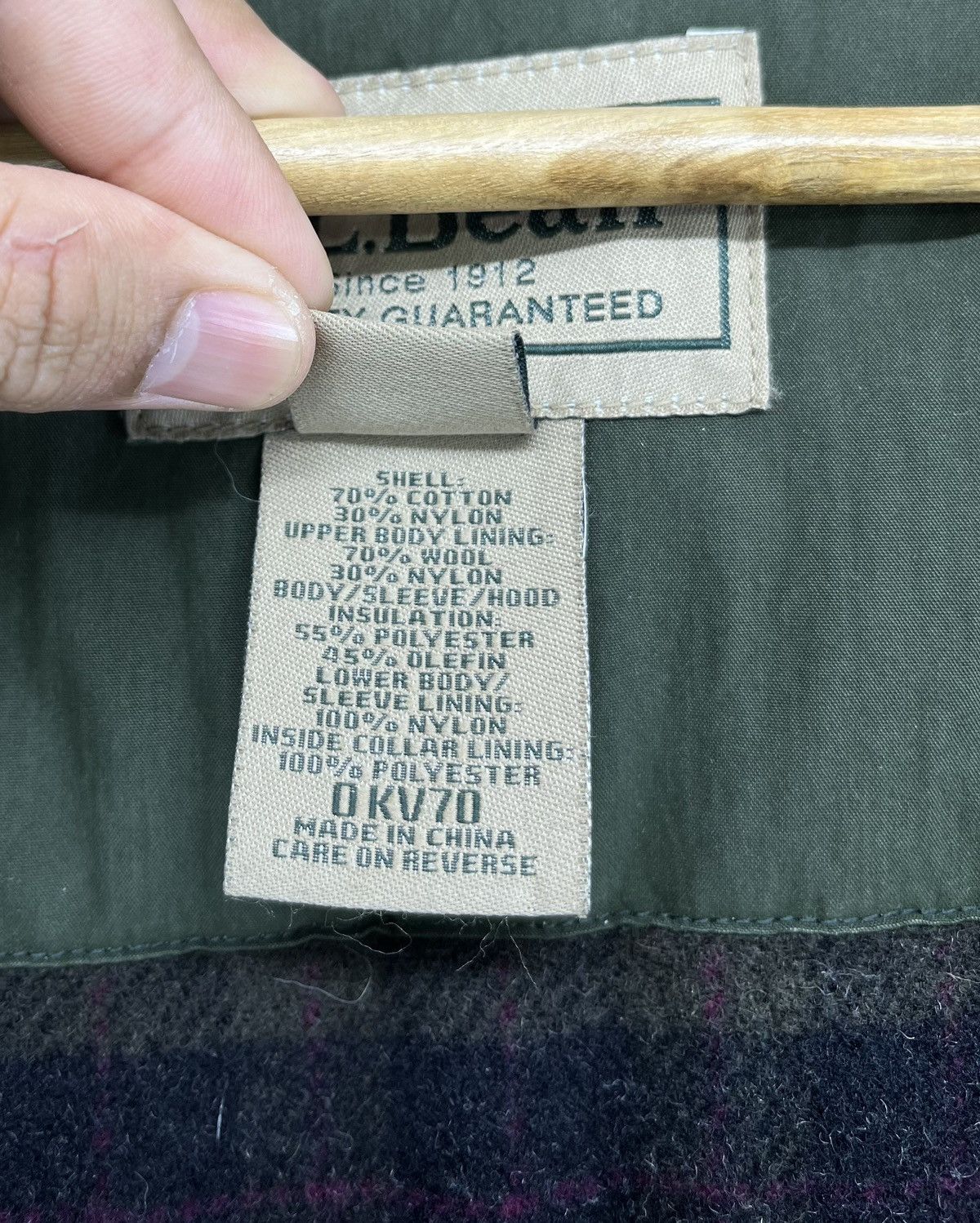 L.L. Bean Vintage L.L. Bean Military Army Trashed Long Jacket Size US M / EU 48-50 / 2 - 8 Thumbnail