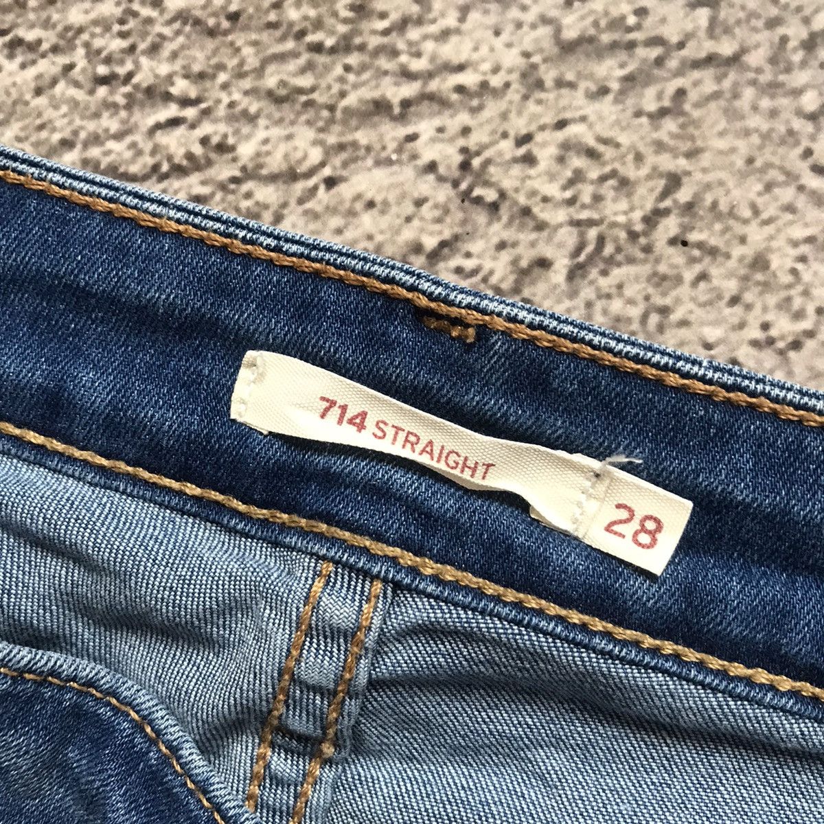Vintage Vintage 90s Levis Baggy Distressed Thrashed Jeans Grunge 28 Size 28" / US 6 / IT 42 - 5 Thumbnail