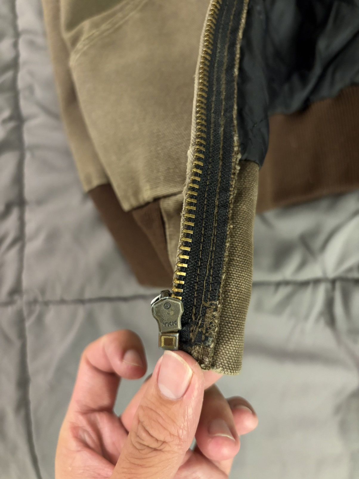 Carhartt Vintage Carhartt J06CHT Brown Hood Jacket. Size US XL / EU 56 / 4 - 5 Thumbnail