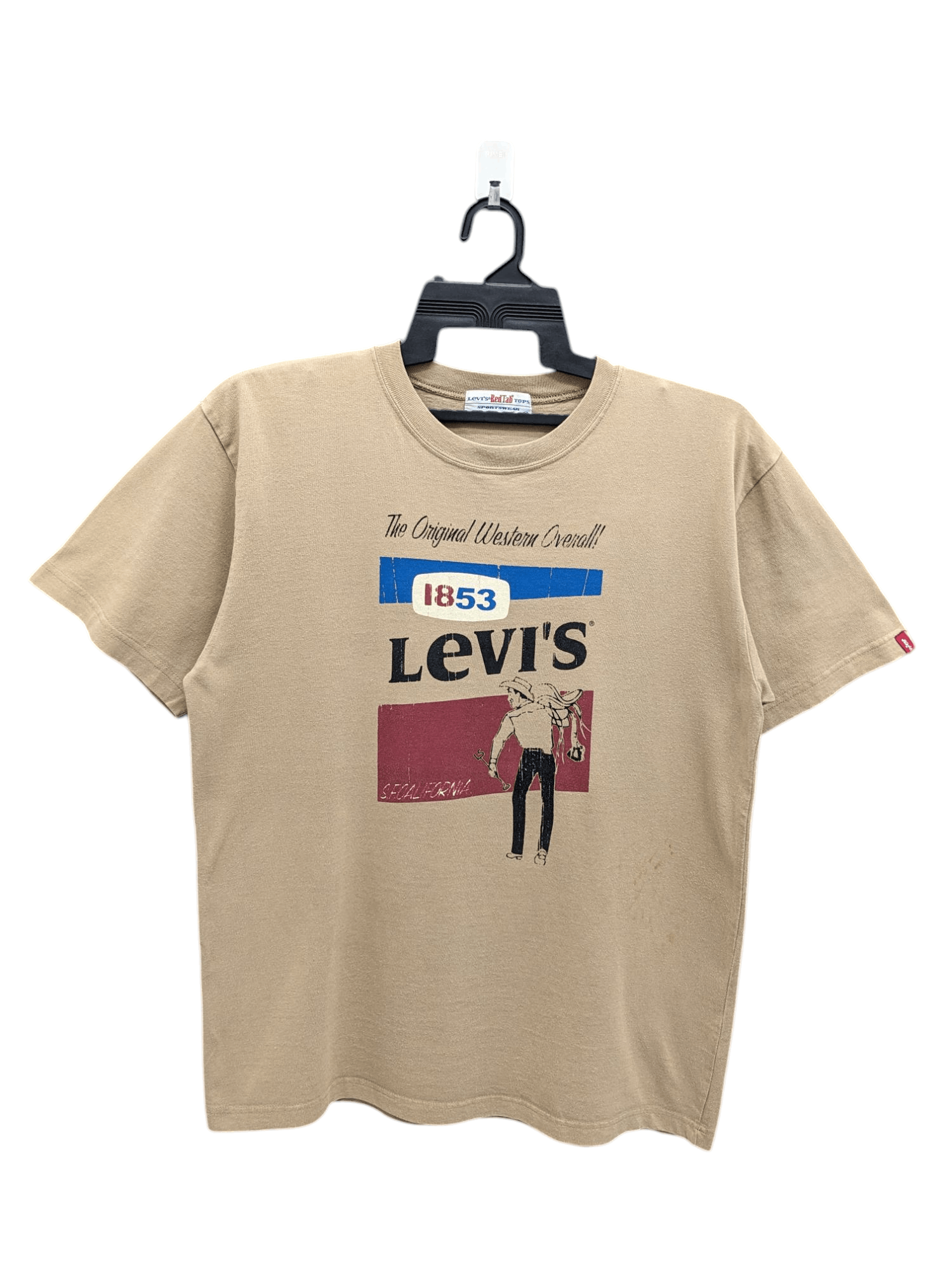 Levi's Vintage LEVI'S Cowboys Graphic Tshirt Size US L / EU 52-54 / 3 - 1 Thumbnail