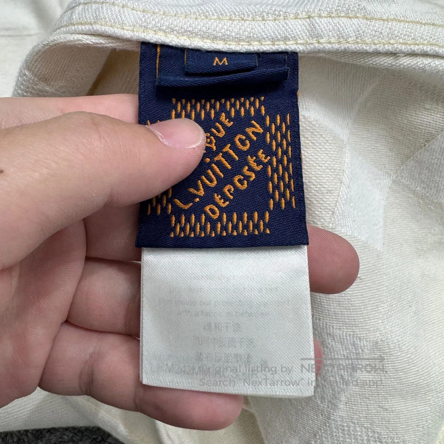Louis Vuitton Louis Vuitton Checkered denim short-sleeved shirt| Size US M / EU 48-50 / 2 - 6 Thumbnail