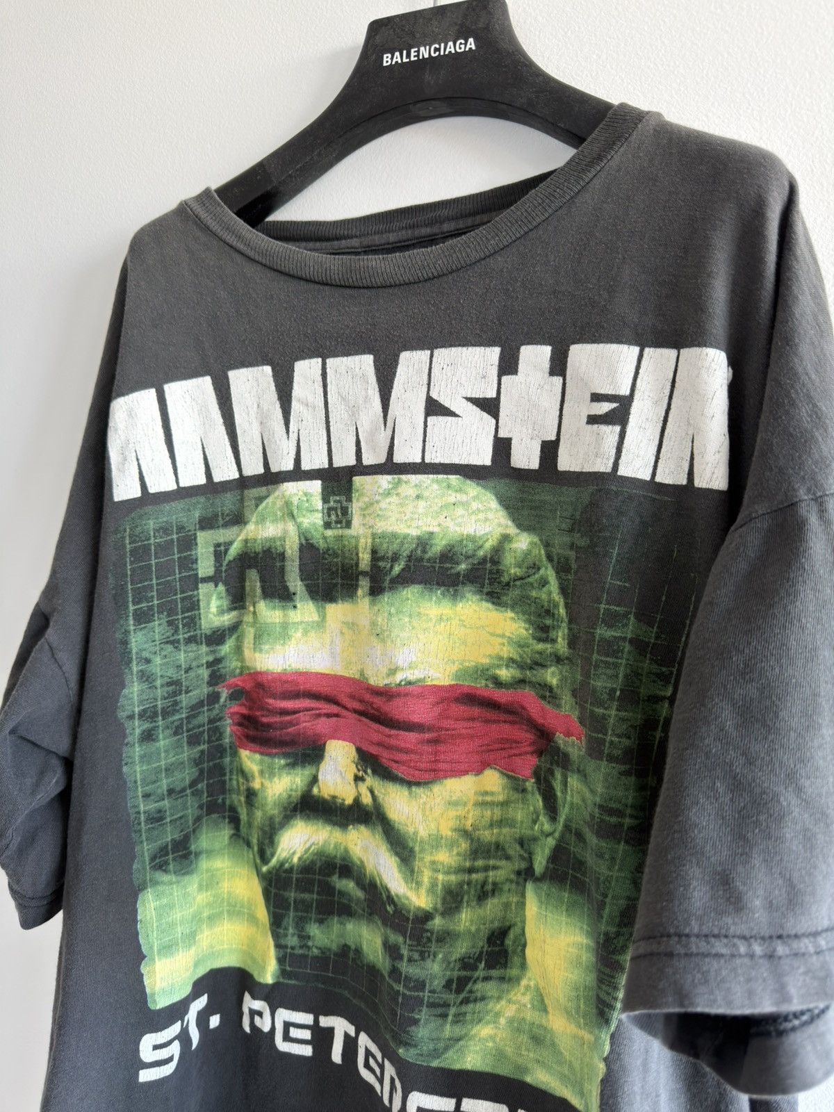 Band Tees *RARE* 2001 00s Y2K RAMMSTEIN ST PETERSBURG RUSSIA Size US XL / EU 56 / 4 - 2 Thumbnail