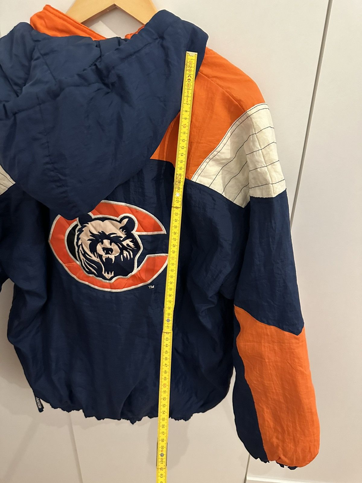 Starter Starter Jacke Chicago Bears Size XL Retro Vintage NFL Jacket Size US XL / EU 56 / 4 - 17 Thumbnail