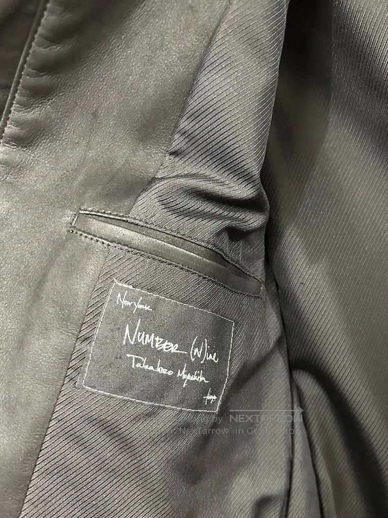Number (N)ine Number (N)ine 06AW Noir Leather Jacket. Size US M / EU 48-50 / 2 - 5 Thumbnail