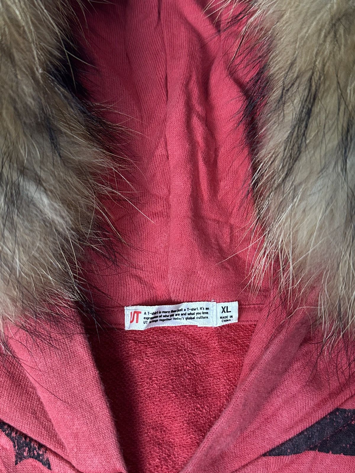 Hysteric Glamour × Japanese Brand × Le Grande Bleu (L.G.B.) Fur hoodie star kitson uniqlo red faded Size US M / EU 48-50 / 2 - 8 Thumbnail
