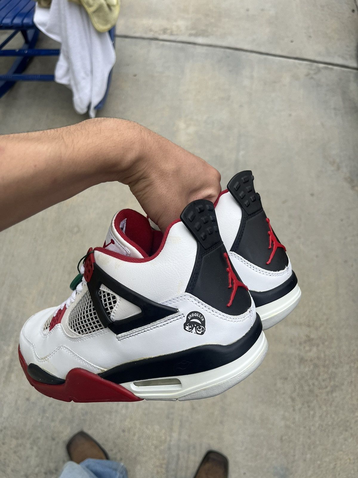Jordan Brand × Vintage Jordan 4 Vintage Mars Blackmons Size US 8.5 / EU 41-42 - 9 Thumbnail