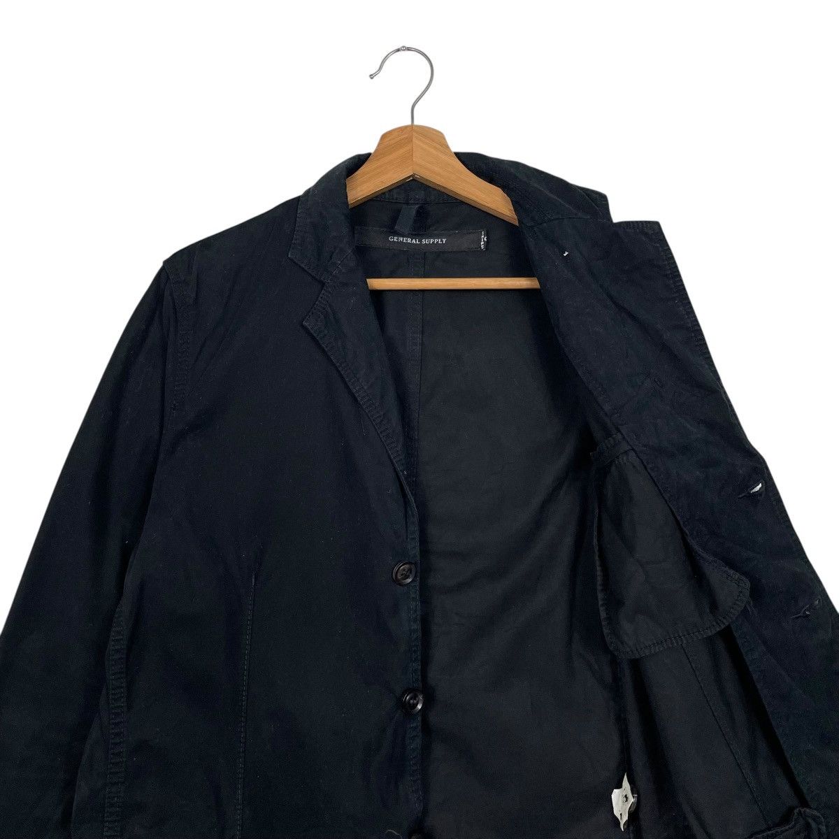 SHIPS General Supply By Ships Black Casual Jacket Size US M / EU 48-50 / 2 - 10 Thumbnail