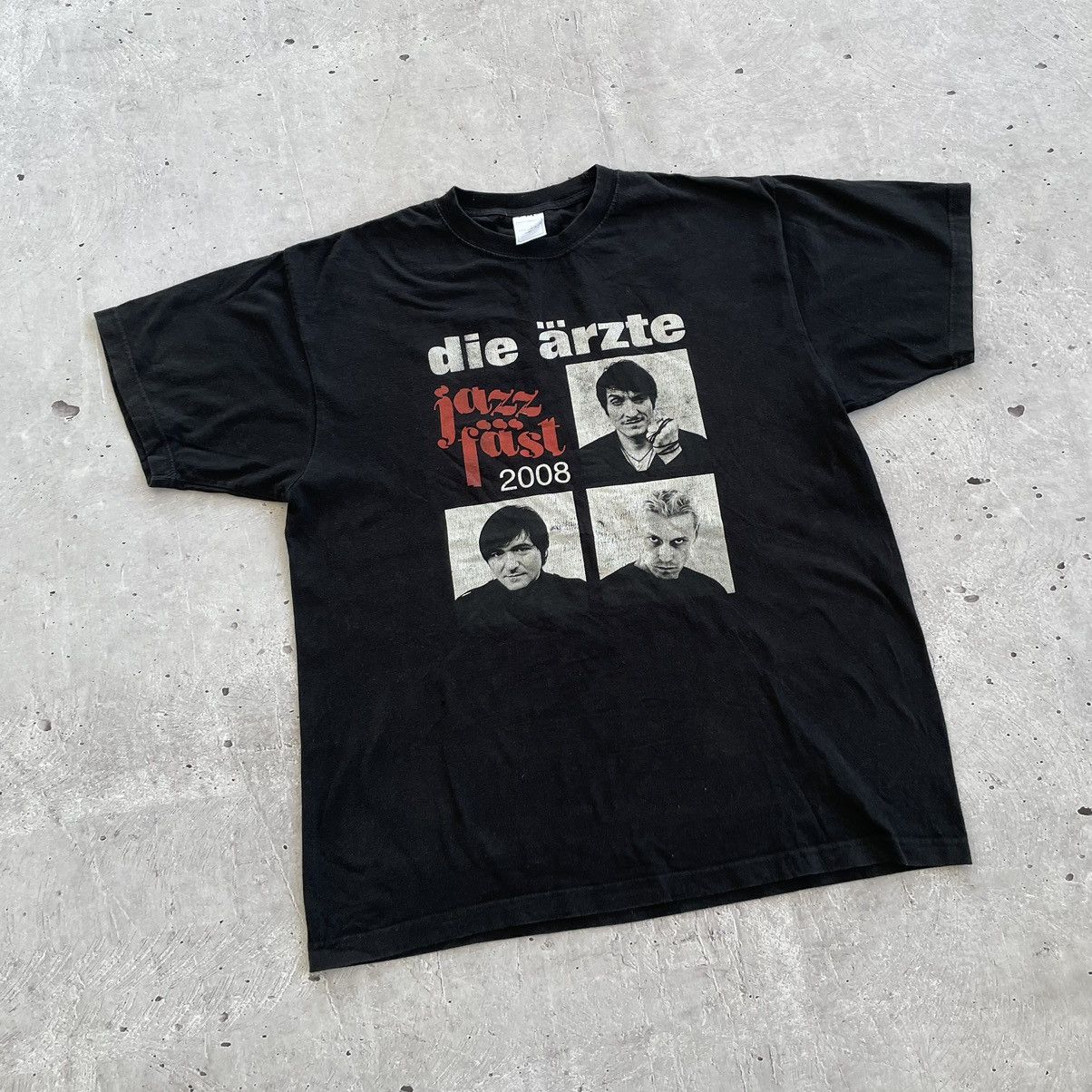 Band Tees × Vintage Vintage 2008 Die Arzte jazz fäst post punk Size US XL / EU 56 / 4 - 2 Thumbnail